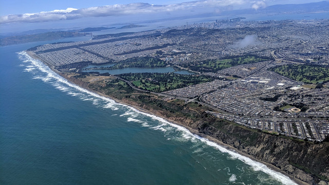 Westlake Daly City aerial